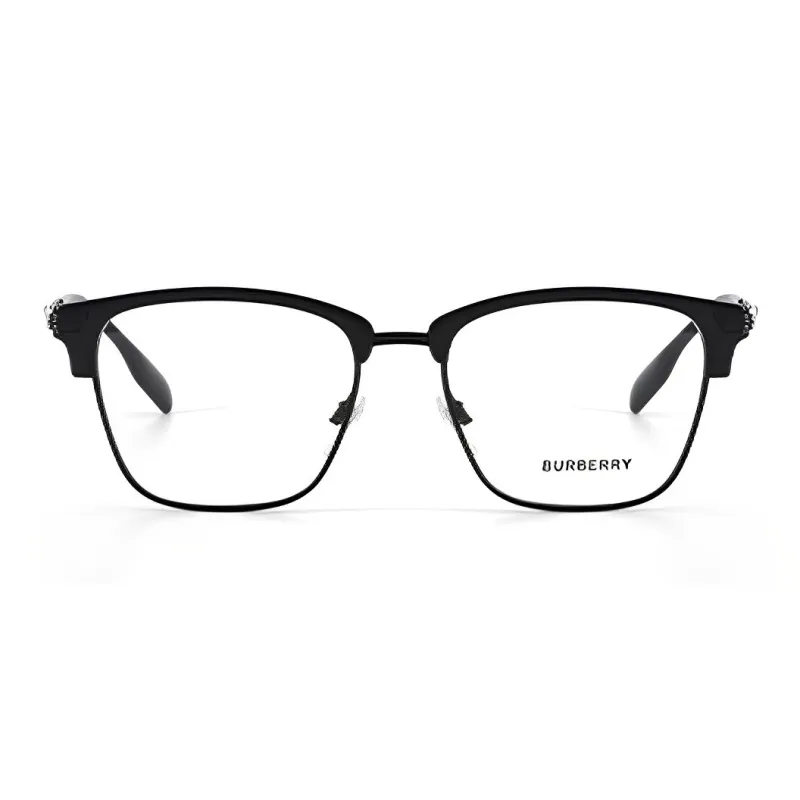 Burberry Plate Frame Square Eyeglass Frames Unisex-1