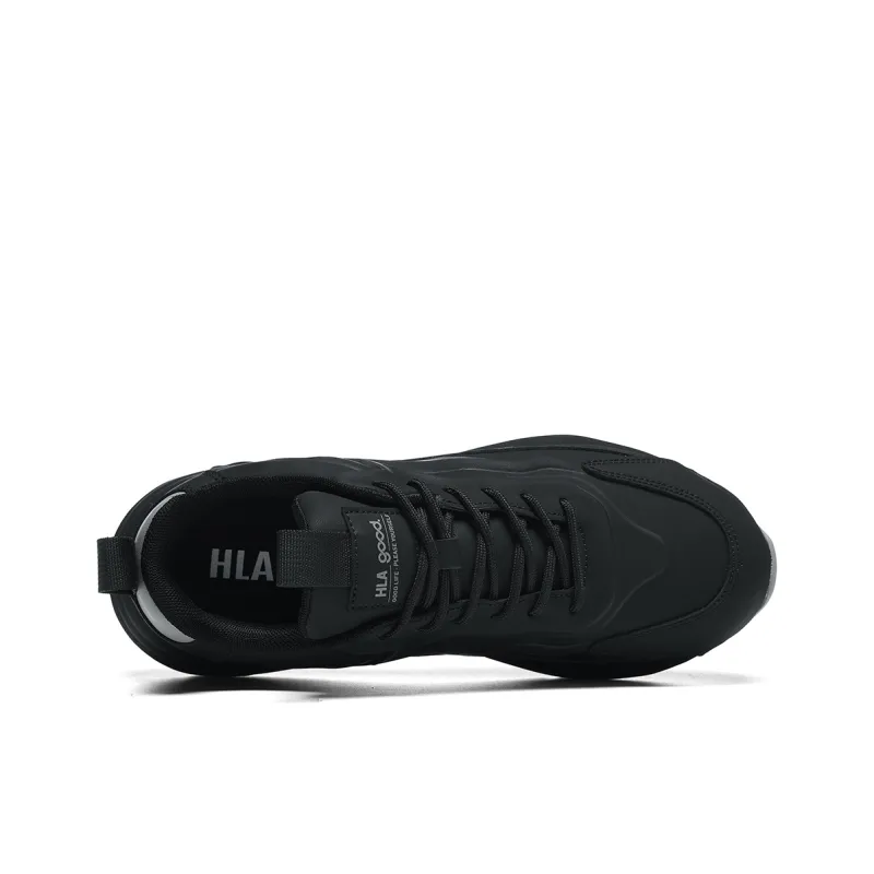 HLA Platform Fleece Lined Height Increasing Slip Resistant Sports Versatile Running Chunky Sneakers Men's-7