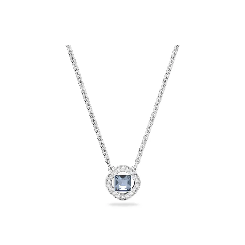 Swarovski Una Angelic Rhodium Plated Necklaces Women's-0
