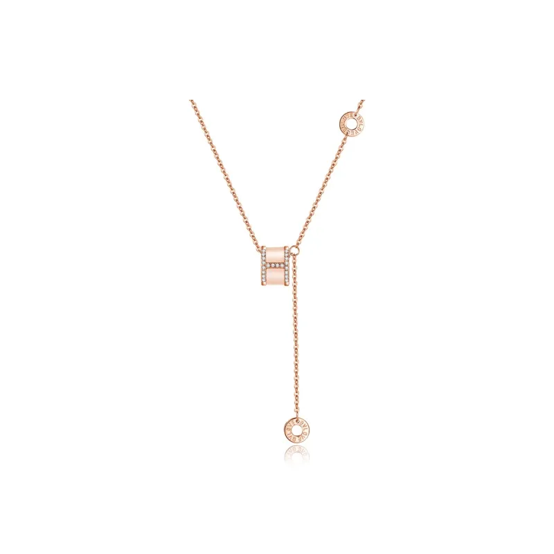 Ascending Chalcedony Necklaces Women's-6
