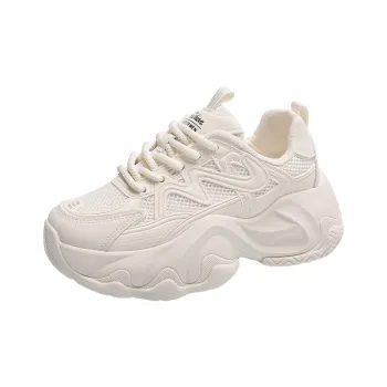 M.M Party Cushioning, Wear Resistant Low Top Chunky Sneakers Women's