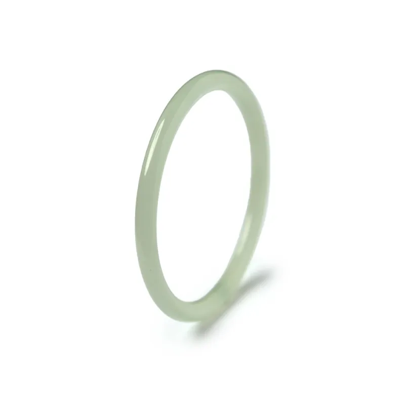 Xifeng Building Bangles Green Jade Women's-0
