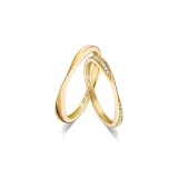 14K Yellow Gold-Closed-End Ring