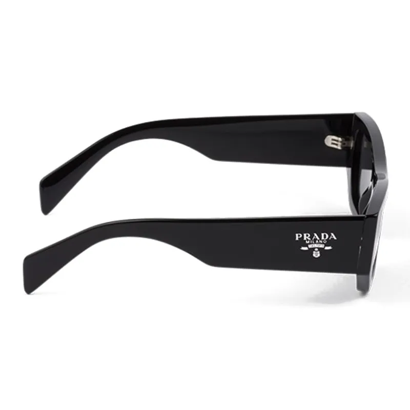 PRADA Logo plaque Rectangle frame Sunglasses-2