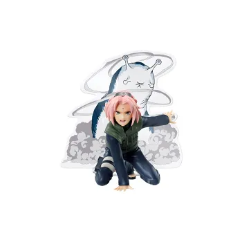 BANPRESTO Sakura Haruno Glasses Factory Panel Spectacle Naruto Shippuden New Legend Three Sages Bonus Gifts
