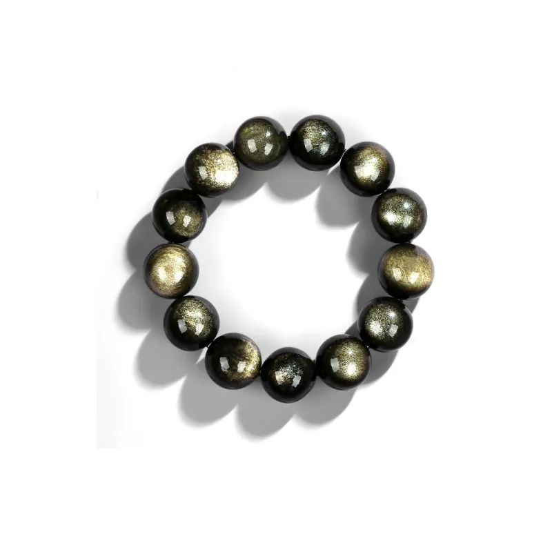 Moon Jewelry Obsidian Bracelets Unisex-6