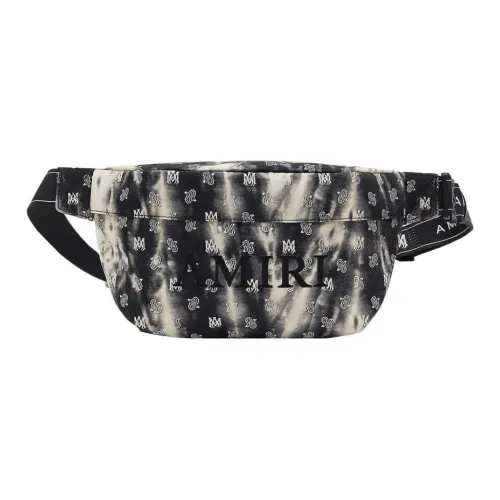 AMIRI Micro Paisley Tie Dye Bum Bag 'Black'