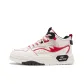 Beige Black Red