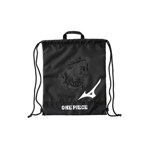 Mizuno ONE PIECE Collaboration Polyester Backpack Regular Unisex Black & White