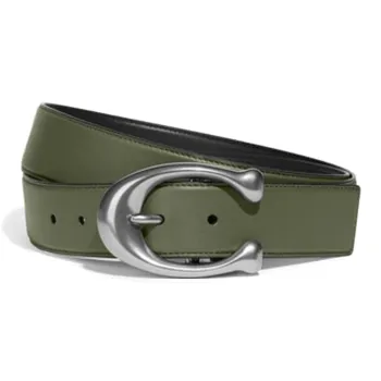COACH - Leather Belts Men's Width: 3.8cm