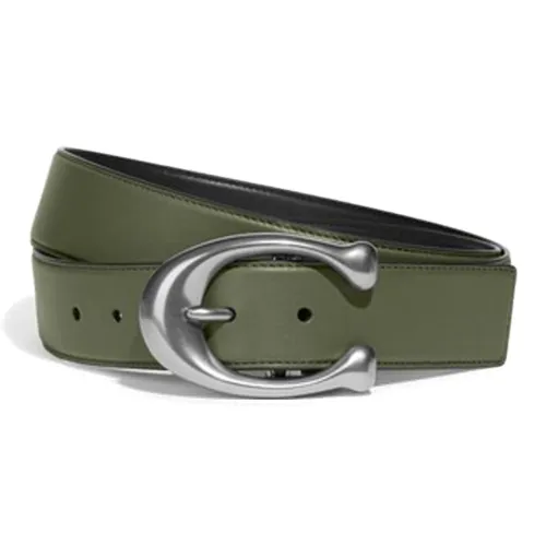 COACH - Leather Belts Men's Width: 3.8cm