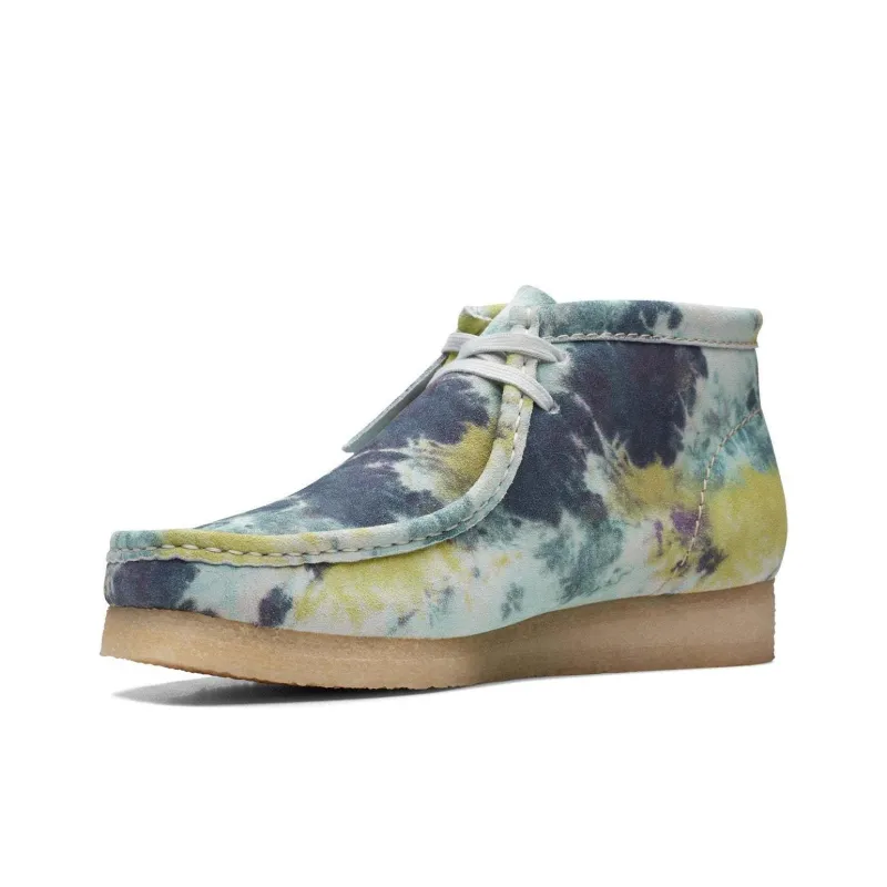 Clarks Originals Wallabee Boot Turquoise Tie Dye-2