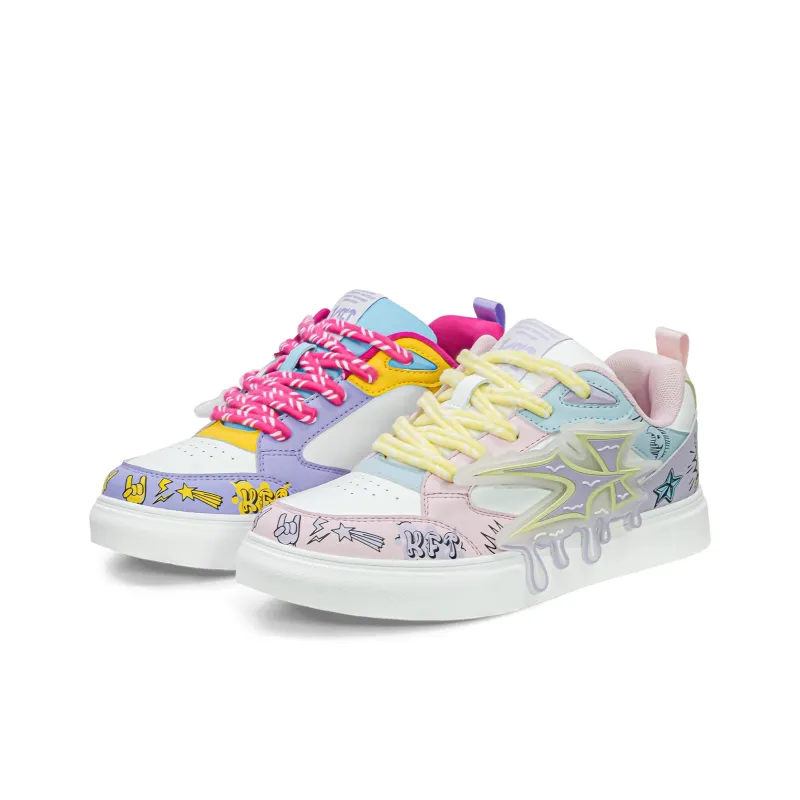 KFT Slip Resistant Cushioning Height Increasing Low Top Skateboard Shoes Unisex-13