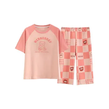 FARO Pajama Set Women's Orange Pink