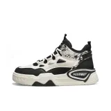 Black White