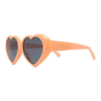 MOSCHINO Heart Frame Sunglasses