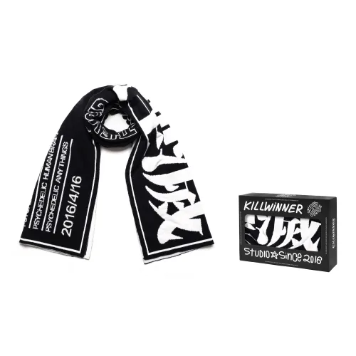 KILLWINNER Knit Scarves Unisex