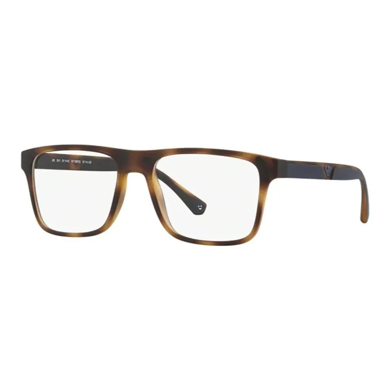 EMPORIO ARMANI Square Frame Clip On Glasses-0