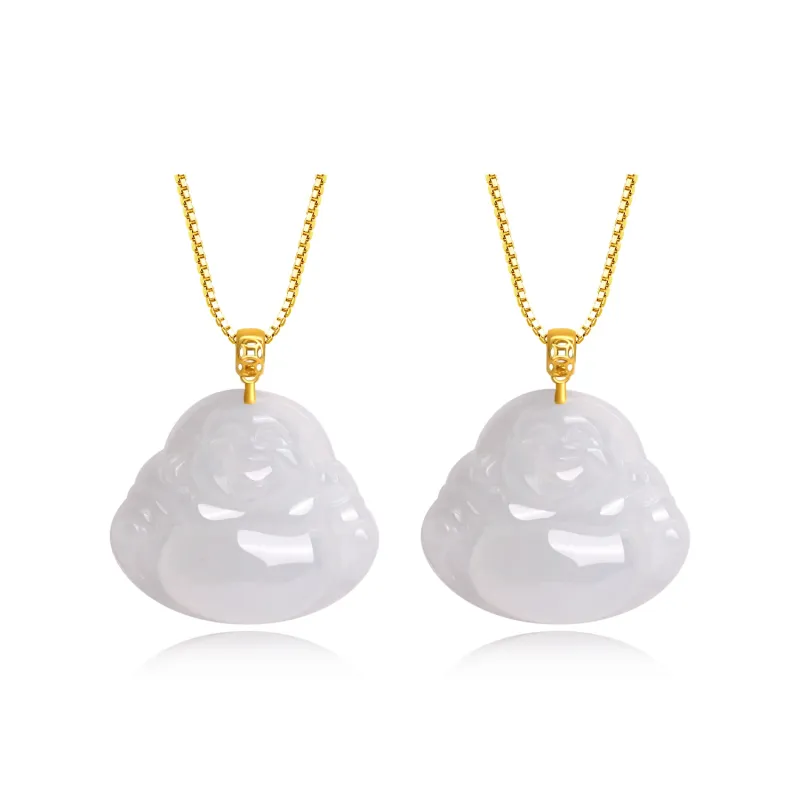 Yu Shangxuan Ice Glutinous Jadeite Necklaces Women's-1