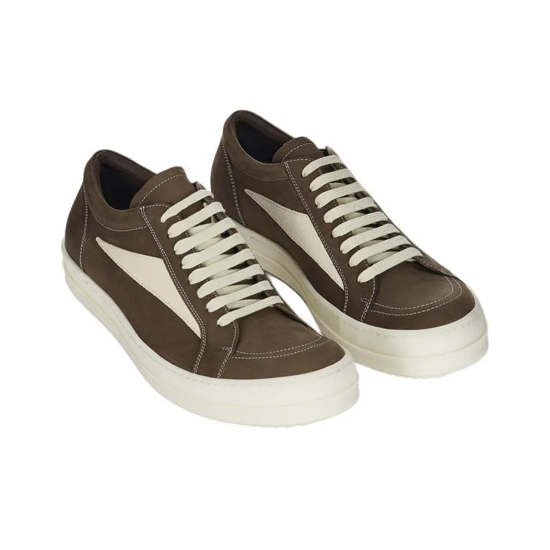RICK OWENS/RO Low Top Skateboard Shoes Men's Brown-2