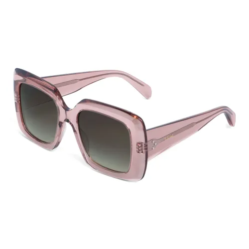 CELINE Sunglasses Women's Light Purple