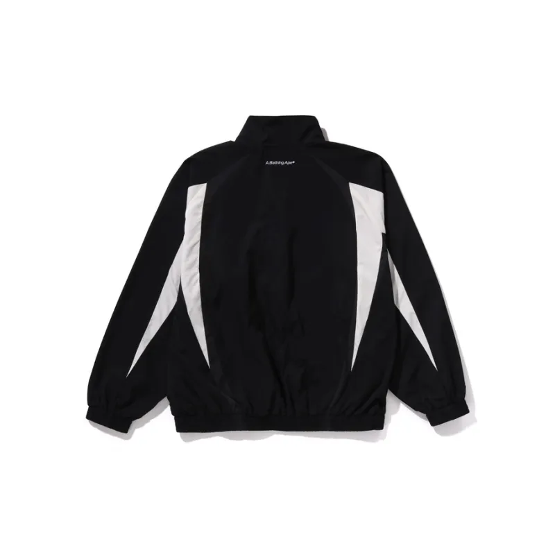 A BATHING APE Bathing Ape Logo Nylon Track Jacket-1