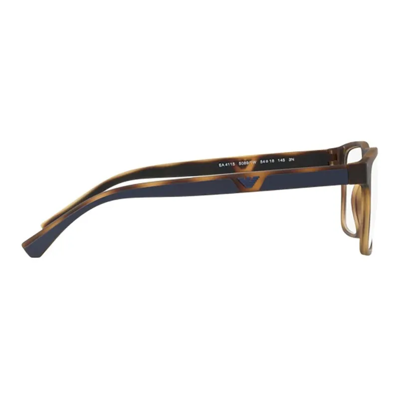 EMPORIO ARMANI Square Frame Clip On Glasses-3