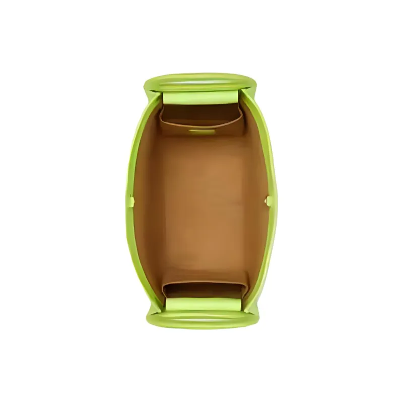 MCM Mode Travia Leather Basket Bag Tote Bag Shopping Bag Shoulder Bag Crossbody Bag Handbag Women's Fluorescent Yellow-2