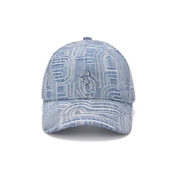RARE Lyocell Baseball Caps Men's Blue