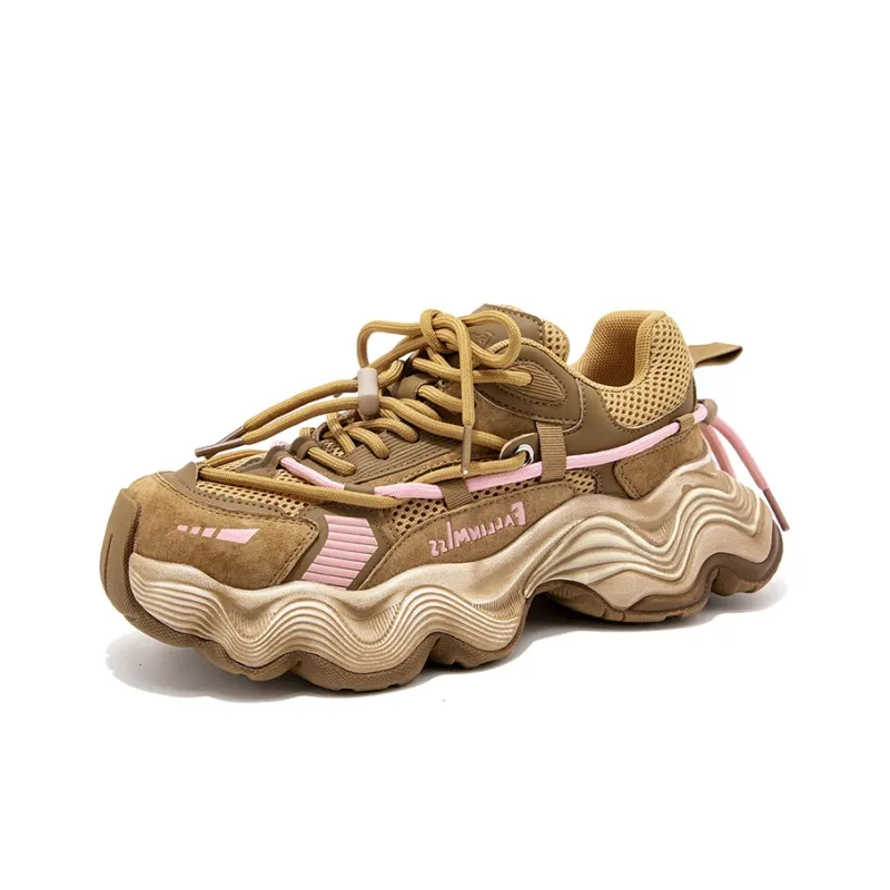 FALLINMISS Wave Shoe Series Low-Top Chunky Sneakers Women's-16