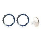 Mountains and Seas Beaded Bracelet (Couple's)+Love Confession Box
