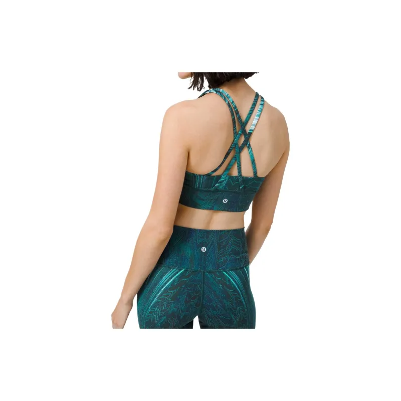 Lululemon Energy Sports Underwear Women's Green White Mixed Color-1