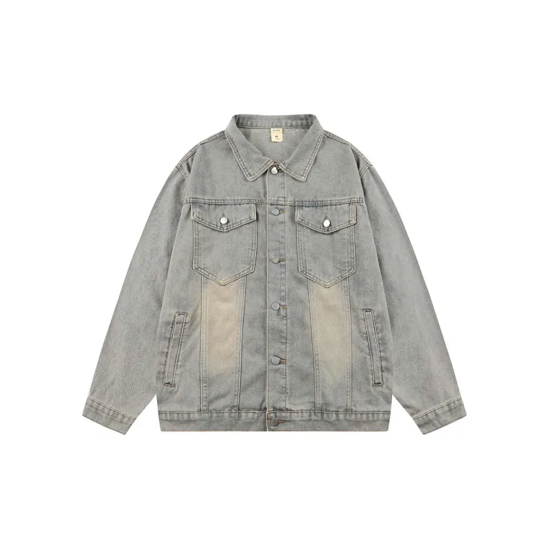 JINBEILE Denim Jackets Unisex-6