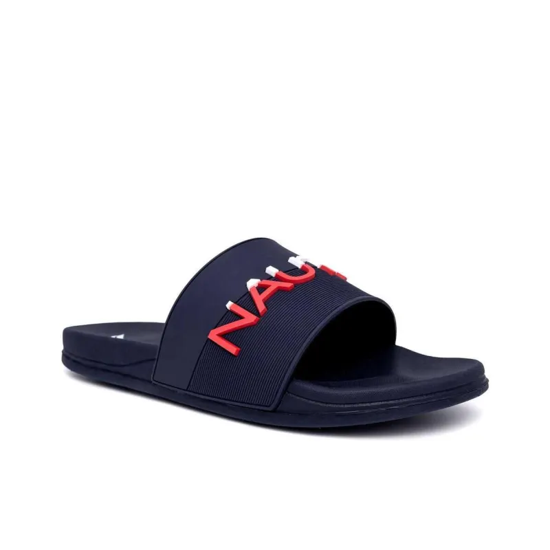 NAUTICA Quiet Slide Slippers Men's Ice Blue-1