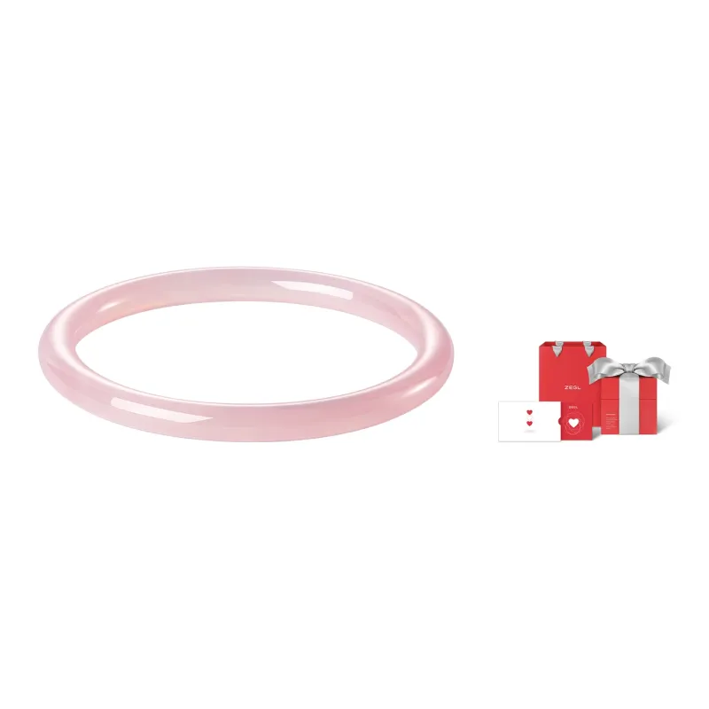 ZEGL Chalcedony Bangles Women's Purple Green White-12