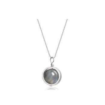 Suddenly Lucky Moonstone Jade Necklaces Women's