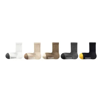 B&C.Room FW23 Mid Calf Socks Men's 5 Pack
