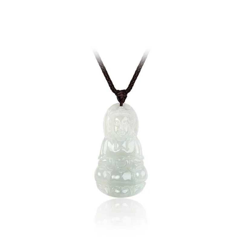CHOW TAI FOOK Glutinous Jade Jadeite Necklaces Unisex-0