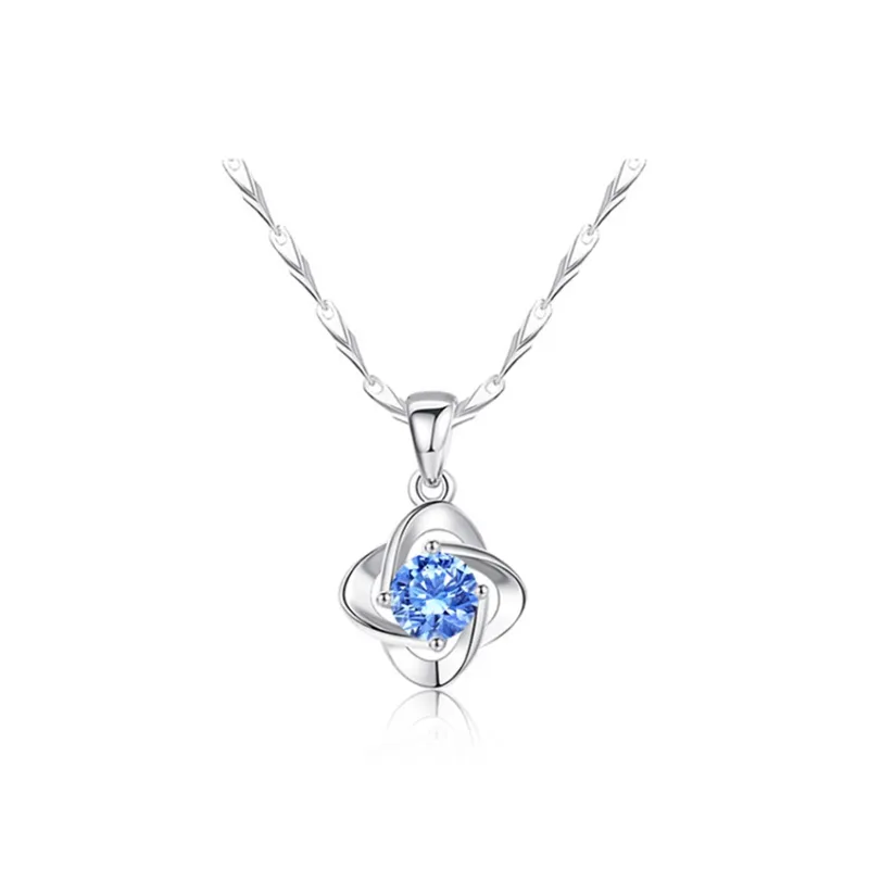 ZSY Silver 925 Necklaces Women's-5
