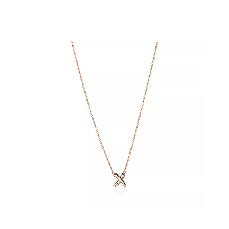 TIFFANY & CO. Necklaces Women's Rose Gold-1