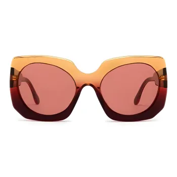 MARNI Jellyfish Lake Lava Cat-Eye Frame Sunglasses