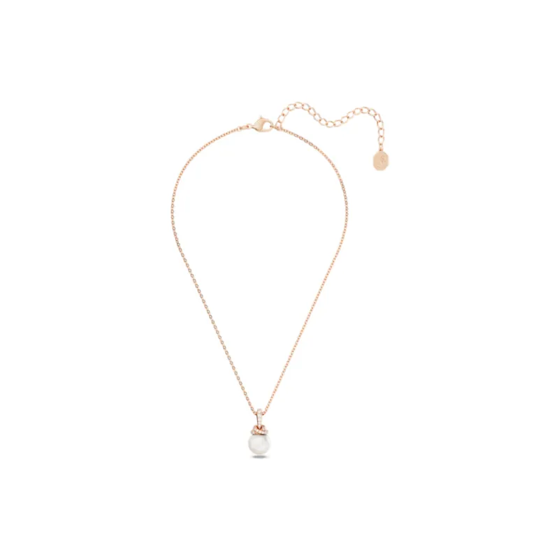 Swarovski Rose Gold Tone Plated Necklaces Women's-1