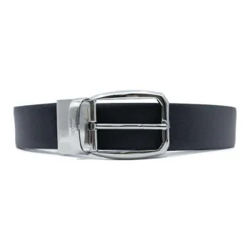 Ermenegildo Zegna Logo Engraved Reversible Belt