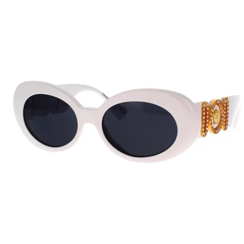 VERSACE Eyewear Medusa Oval-frame Sunglasses