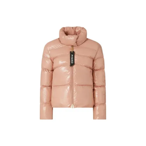 PINKO High-Neck Padded Pea Jacket