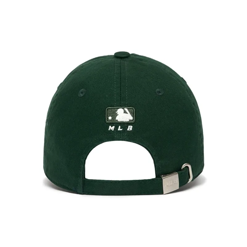 MLB Cotton Baseball Caps Unisex Olive Green-2