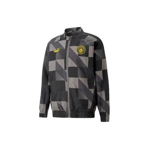 PUMA PREMATCH Jackets Men Gray