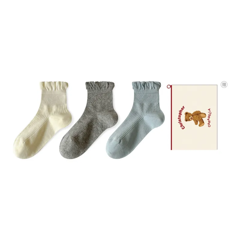 Caramella Ankle Socks Women's Box 3 Pack-4