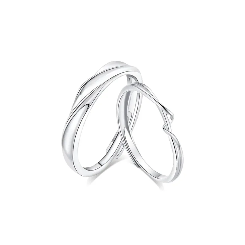 MISS TOOYA S999 Fine Silver Rings Unisex-10