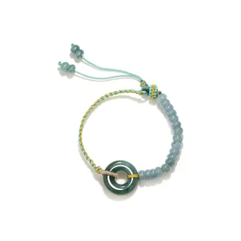 North Cain Bean Type Jadeite Bracelets Unisex